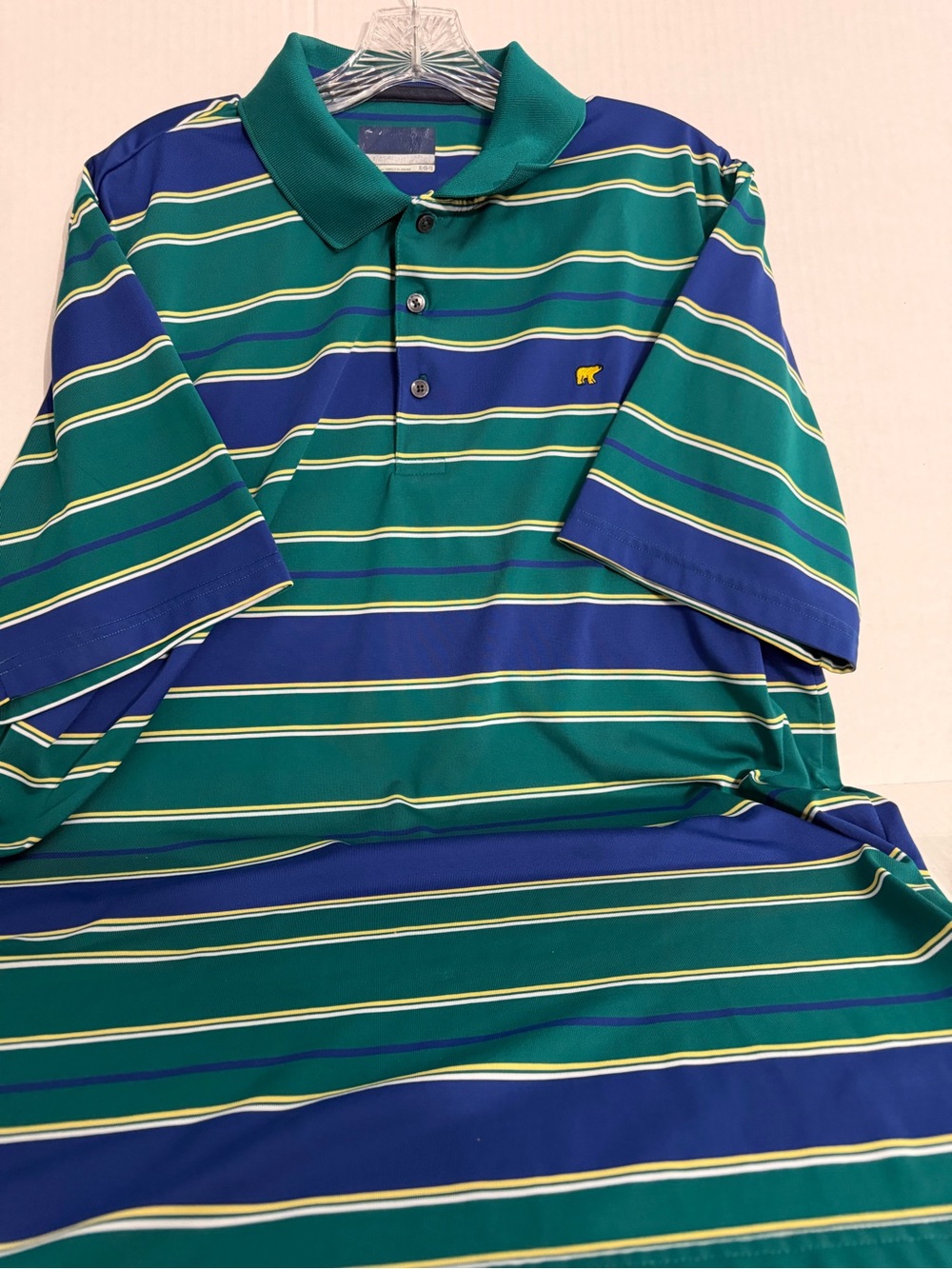 Greg Norman Collection The Presidents Cup Golf Polo Shirt